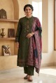OLIVE KURTA SET